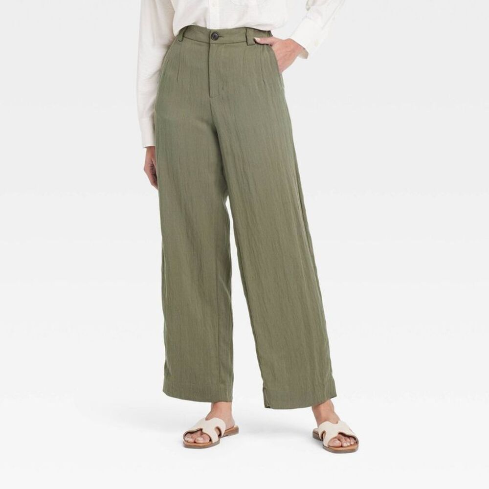a new day Olive Green Wide Leg Pants